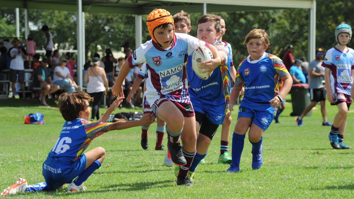 Junior rugby league trials. Photos: Cady Biddle