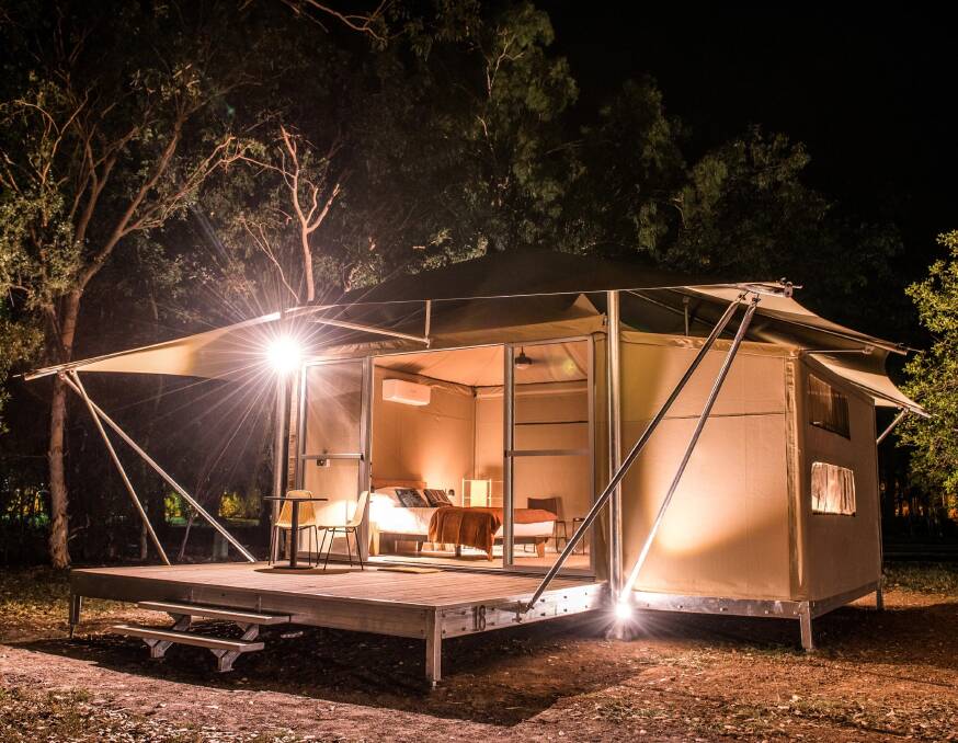 Kakadu's Dreaming@HomeBillabong ... camping with luxury touches.
