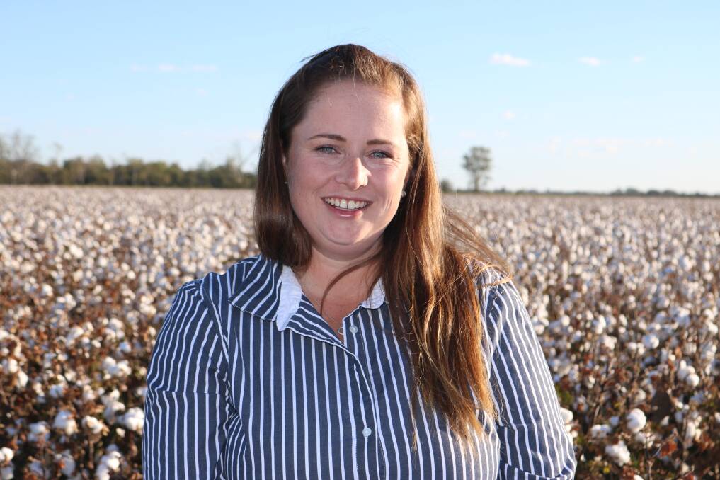 Passionate: Moree agronomist Fiona Norrie was named the ADAMA Chris Lehmann Trust Young Cotton Achiever of the Year.