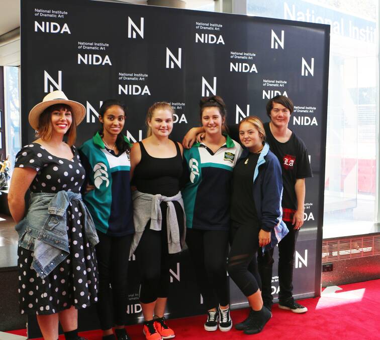 Moree Secondary College students visit National Institute of Dramatic Art