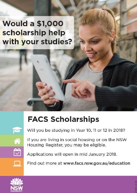 FACS offers scholarships to assist students