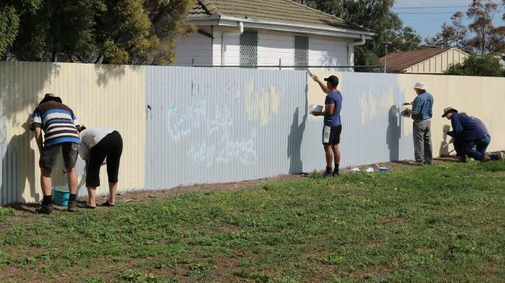 Get involved in graffiti removal day in Moree on Sunday
