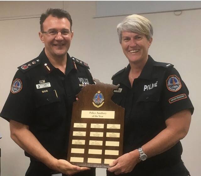 Bridgeman awarded Police Auxiliary of Year