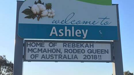 Ashley’s Rebekah McMahon crowned Rodeo Queen of Australia