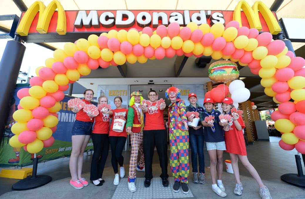 Form a Bucket Brigade for the return of McHappy Day to Moree