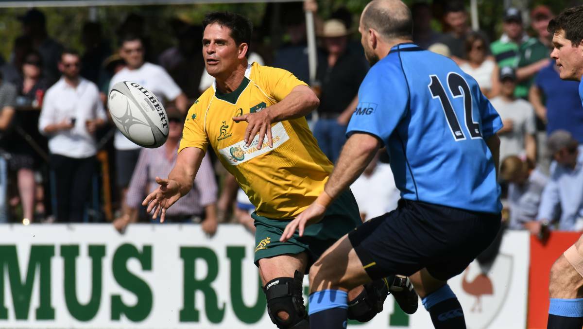 Still got it: Walcha's Sam Payne will turn out for the Classic Wallabies at Moree on Saturday. Photo: Jude Keogh
