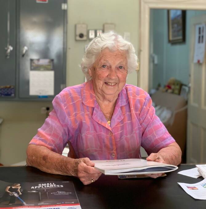 LOCAL STALWART: Patricia Bennett has been working at the Bellata Post Office for a remarkable 31 years.