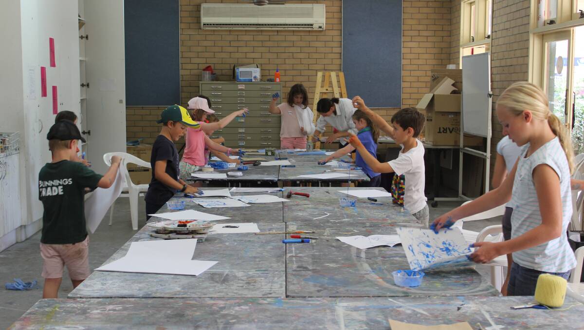 The Art After School program is back for term four, with spots filling up quickly.
