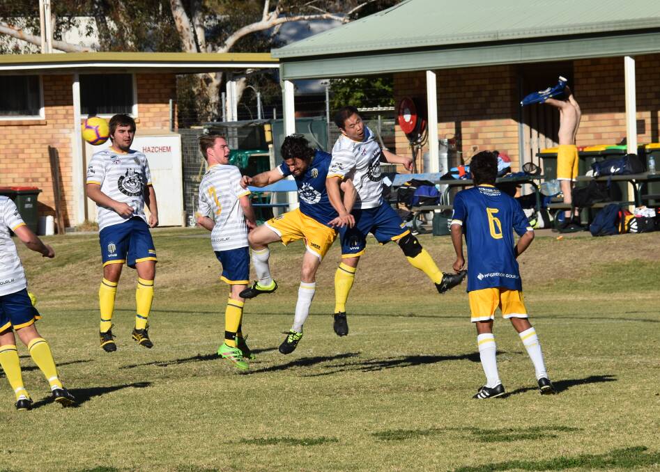 READY TO GO: Moree Services FC will get their 2020 season under way this weekend when they take on Wee Waa United.