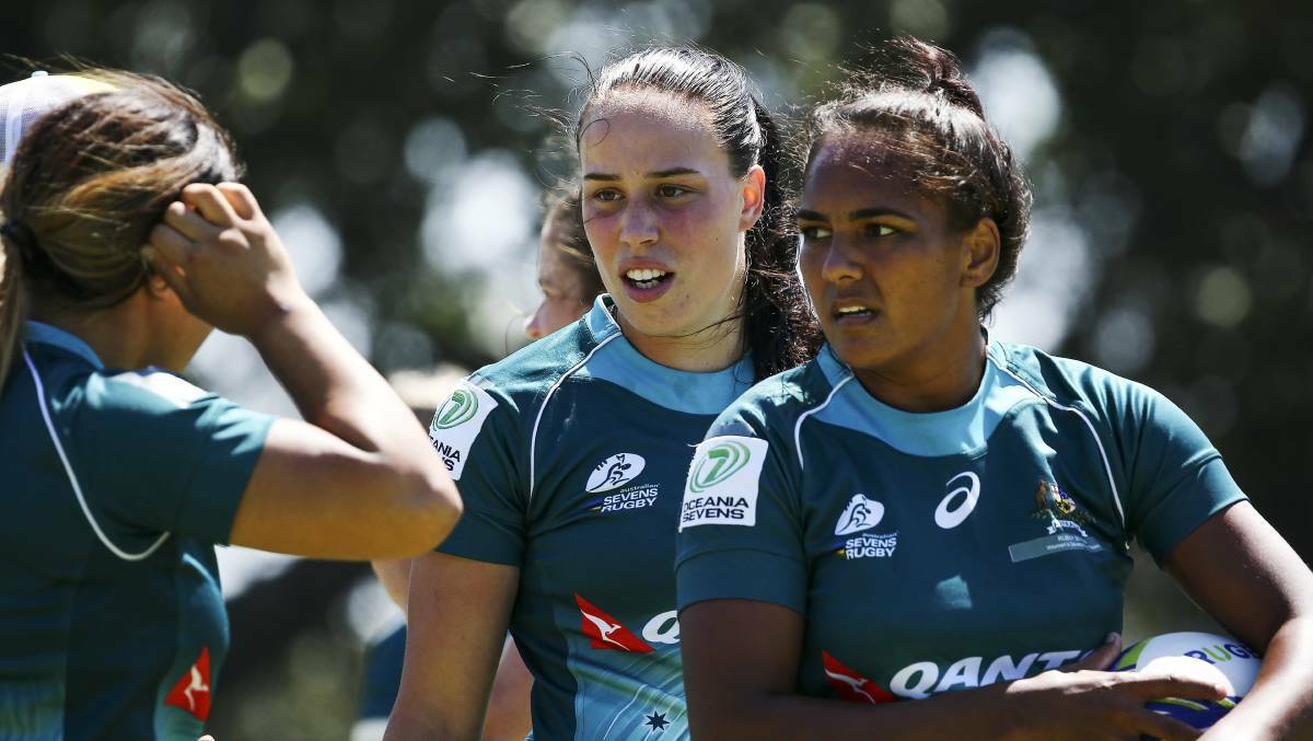 Rhiannon Byers has joined up with Randwick in the Jack Scott Cup while the World Series Sevens is on hold indefinitely. Photo: Karen Watson
