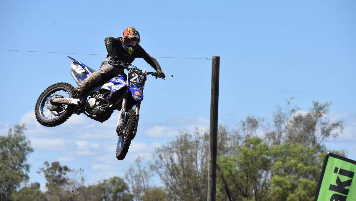 More then 250 riders came together to compete in the second round of qualifying for King of MX in Moree