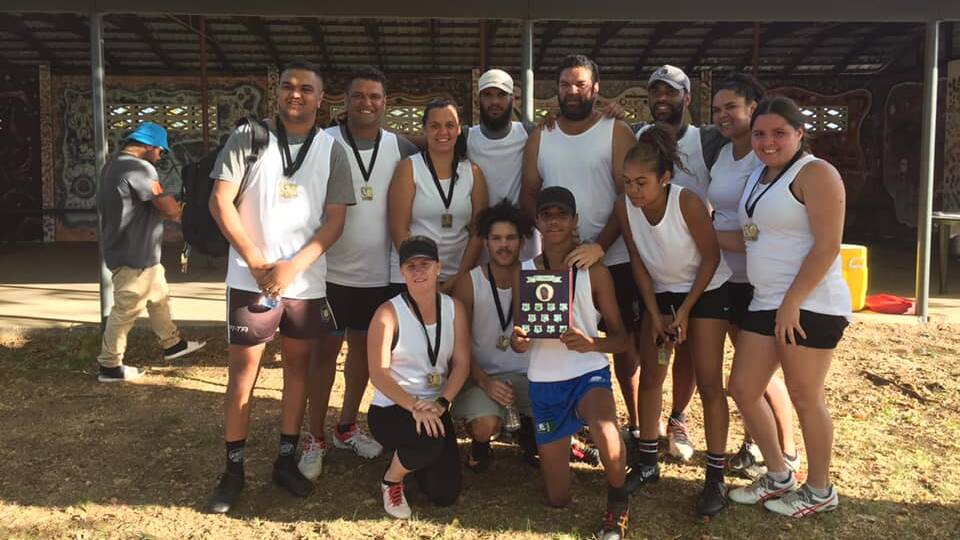 WINNERS: The Smith Crew won the mixed division at the Leroy Davis Touch Knockout. Photo: Jay Cohen.