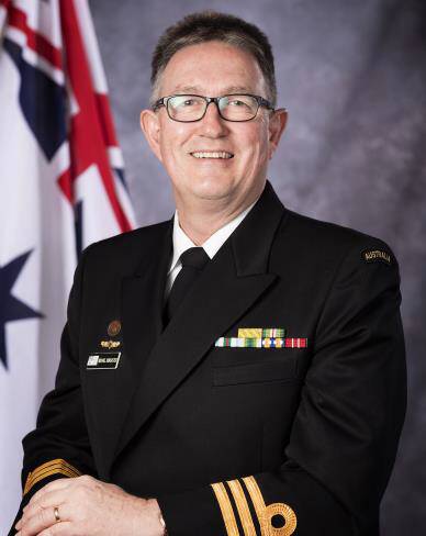 Royal Australian Navy Commander Michael Doncaster is looking forward to visiting Moree for the town's ANZAC Day celebrations.