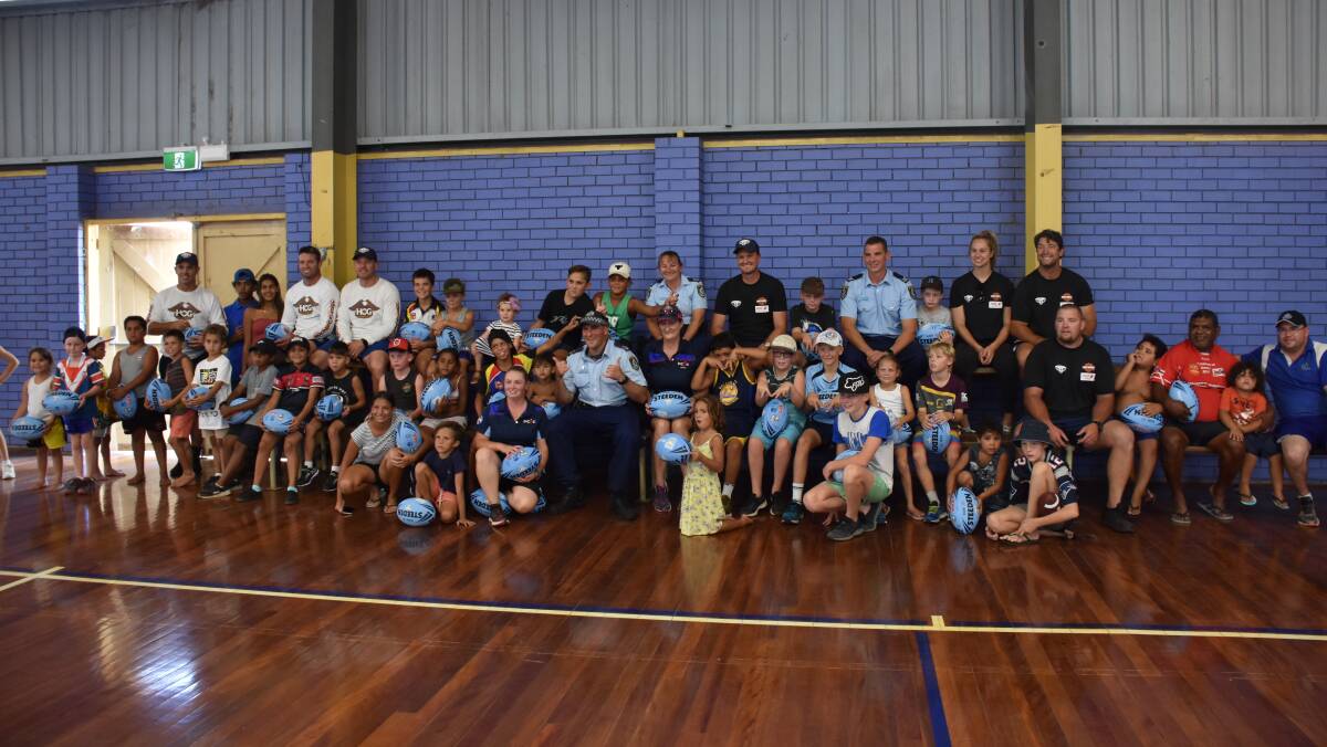 Hogs for the Homeless stopped in Moree for a clinic at the PCYC and some Q&A and a charity auction at the Royal Hotel