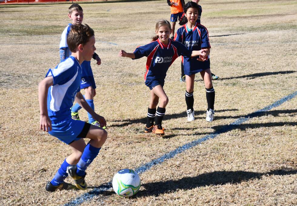 LACE YOUR BOOTS: Moree Junior Soccer Club will kick off its 2020 season on July 25.