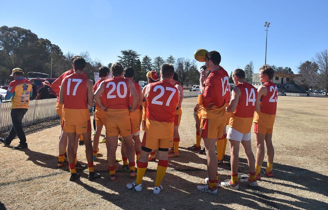 The Moree Suns-Narrabri Eagles joint venture will face the New England Nomads in the opening round of the AFL North West season. Photo: Haley Caccianiga.