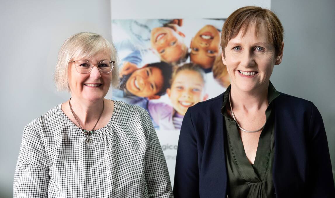 Speech pathologists Anne Williams and Linda Foskey created Sounds good to me
to help early educators prepare their children for the school environment. Photo: supplied.