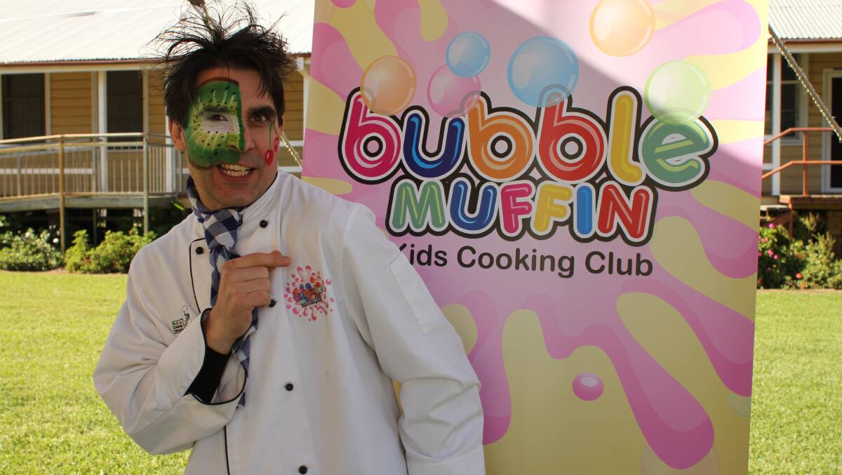 FUN LEARNING: Bubble Muffin's Kevin Starow is excited to bring his Bubble Muffin show back to Moree on a Plate. 