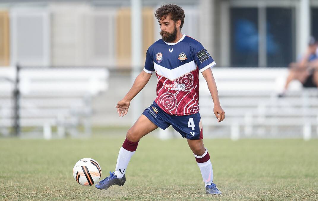 PROMOTING THE GAME: Moree's Kenny Wright is one of the Northern Nations squad members who was played soccer at a high level. PHOTO: Northern Nations