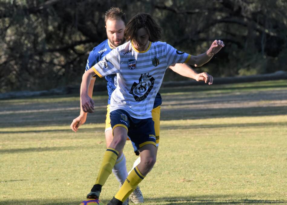 Bailey Bourke was once again strong for Moree 1 in their major semi final loss to Narrabri FC.