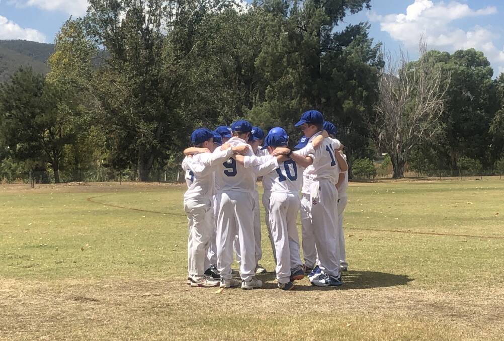 Moree's young cricketers tried hard all game and came so close to a grand final victory. PHOTO: Justin Barnes