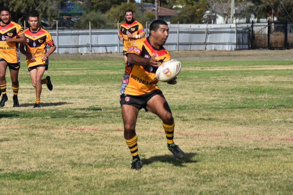 VALUED EXPERIENCE: Boomerangs halfback Will Fernando's experience played a big role in their win over the Boars on Saturday and will be important for the side moving forward.