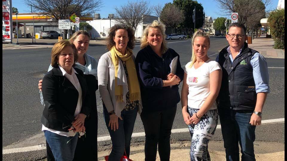 The new board for the Moree and District Chamber of Commerce. Photo: supplied.