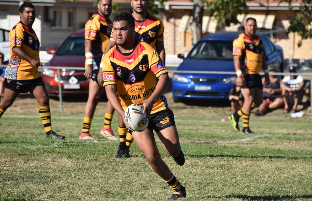 LEADING BY EXAMPLE: Tyrell Smith is relishing in his new role as captain of the Boomerangs.