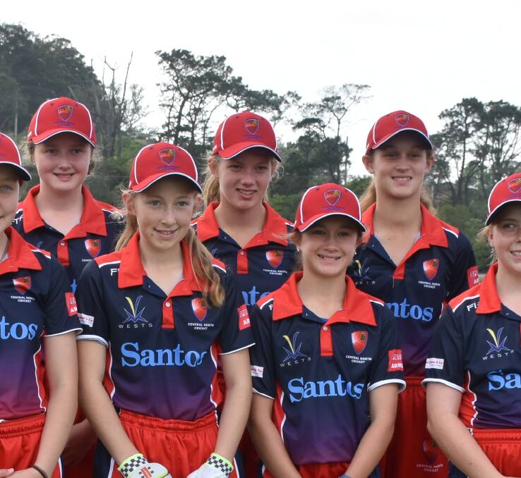 Molly Armstrong has shown some promising signs at the Cricket NSW Under 13 Female State Challenge this week. Photo: Leeza Wishart.