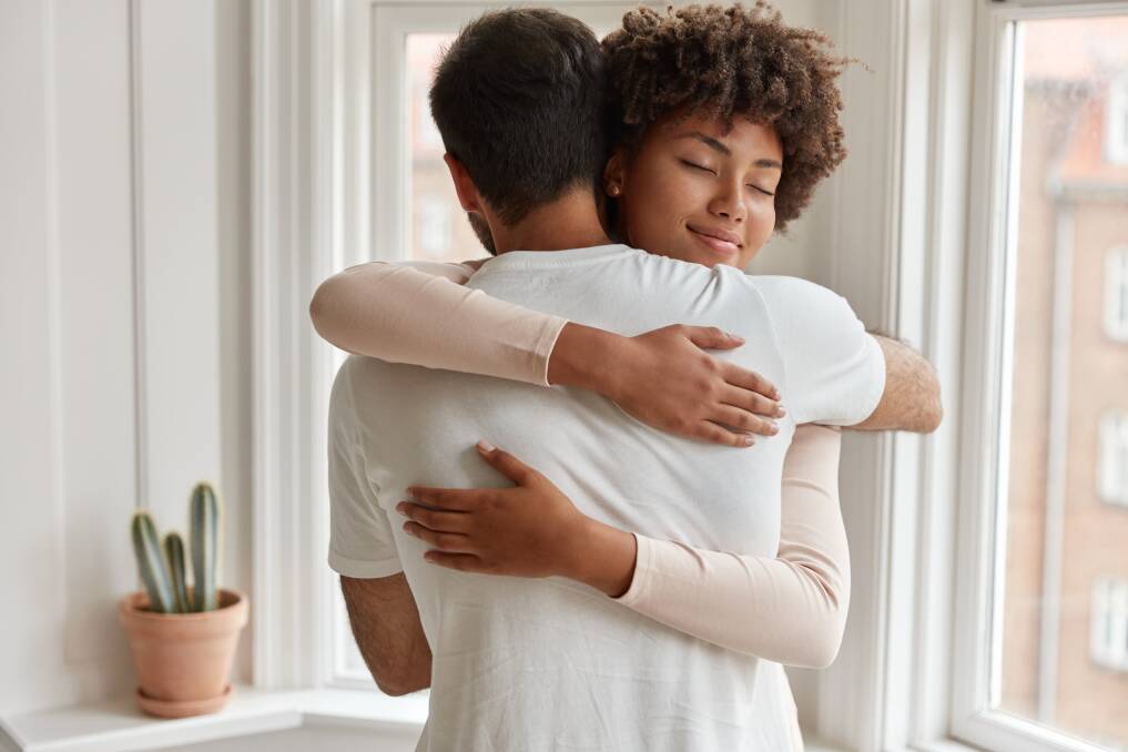 Studies have shown that hugging improves the immune system and heart health, decreases anxiety and improves communication. Picture: Shutterstock.