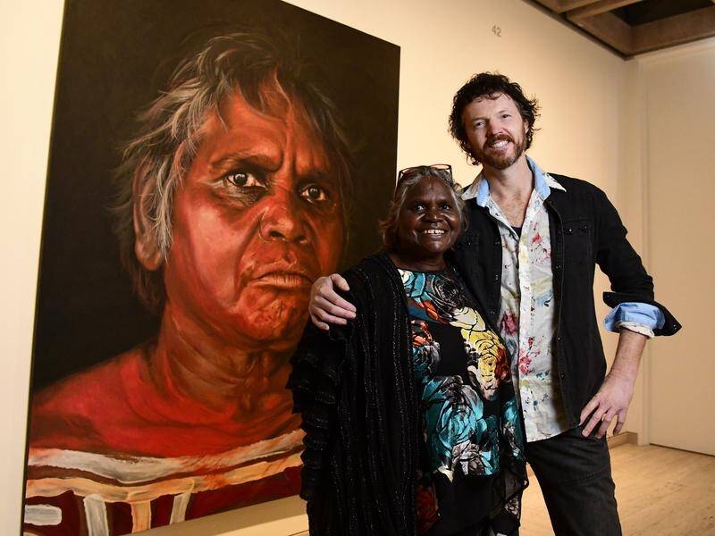 David Darcy's portrait of elder Daisy Tjuparntarri Ward won the Archibald People's Choice Award.