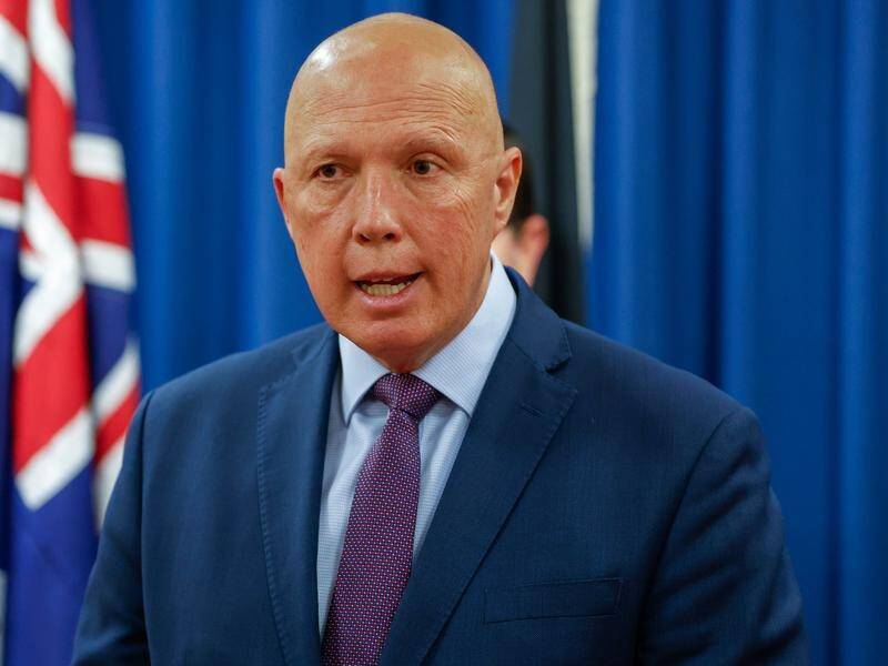Peter Dutton has doubled down on his questioning of the Albanese government's commitment to AUKUS.