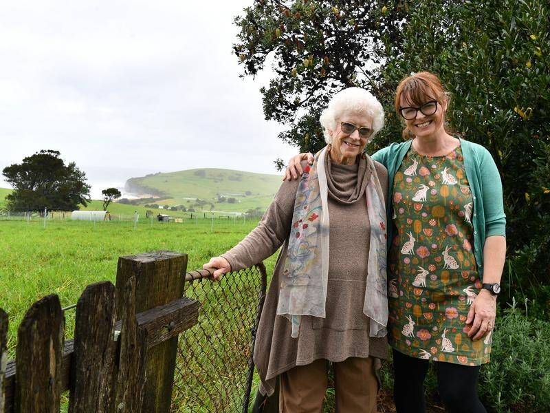 Fiona Walmsley and her mum Gay Weir are spending Mother's Day together at Buena Vista Farm.