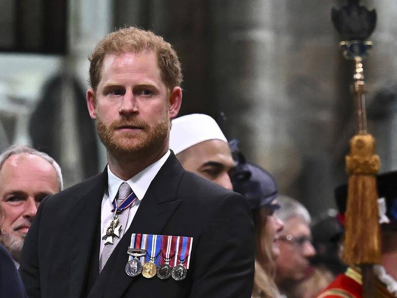 Prince Harry will not be seeing his father King Charles on his UK visit, his spokesperson says. (AP PHOTO)