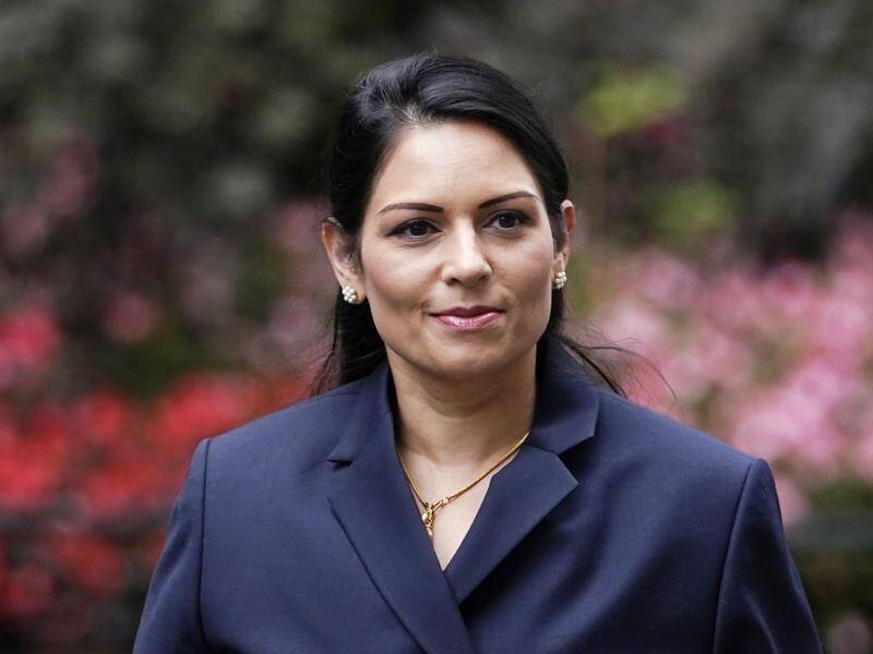 UK interior minister Priti Patel says she has banned support for the Palestinian group Hamas.