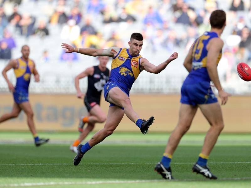 West Coast midfielder Elliot Yeo is in a race against time to be fit for the AFL finals.