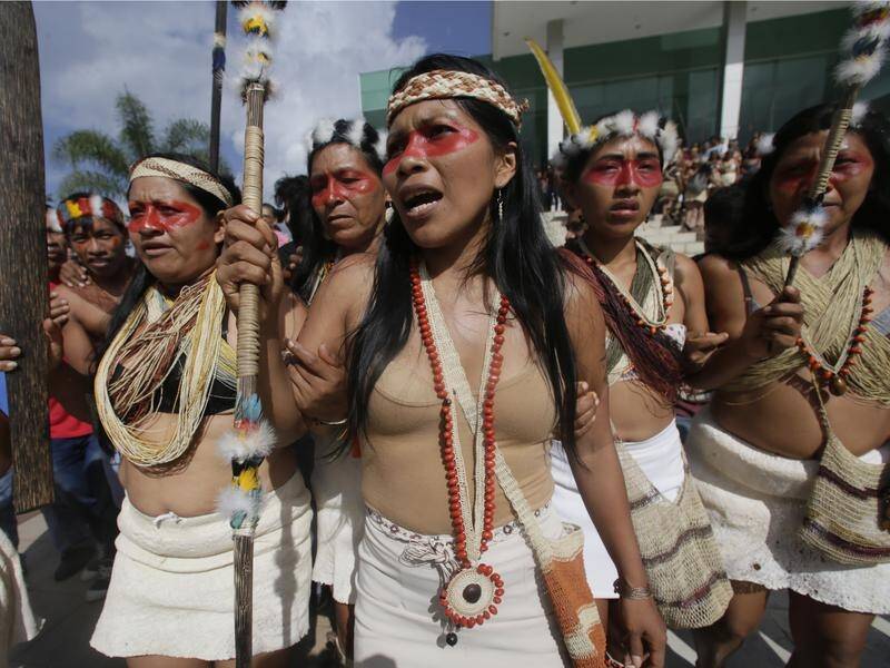 Indigenous groups in Ecuador have long protested against further oil exploration in their territory.