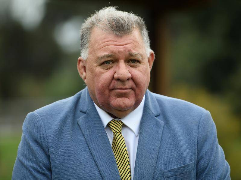 Craig Kelly has called the Australian Electoral Commission's lawsuit a stitch-up. (Dan Himbrechts/AAP PHOTOS)