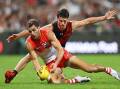 Sydney stalwart Josh Kennedy has suffered a hamstring injury while playing for the Swans' VFL team. (Dean Lewins/AAP PHOTOS)