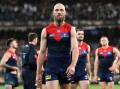 Max Gawn is champing at the bit to get the AFL season started after a disappointing end to 2023. (James Ross/AAP PHOTOS)
