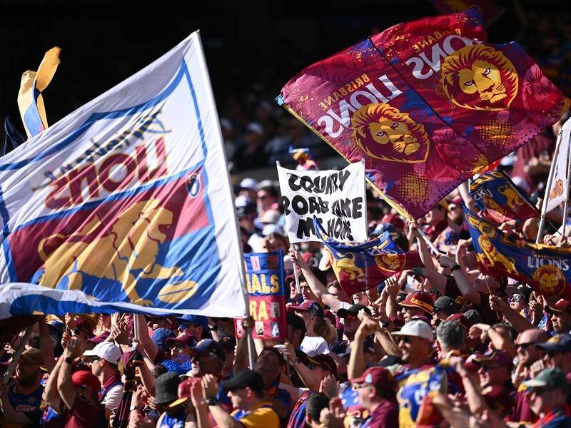 The Brisbane Lions have been fined for a concussion breach stemming from the 2023 AFLW decider. (Joel Carrett/AAP PHOTOS)