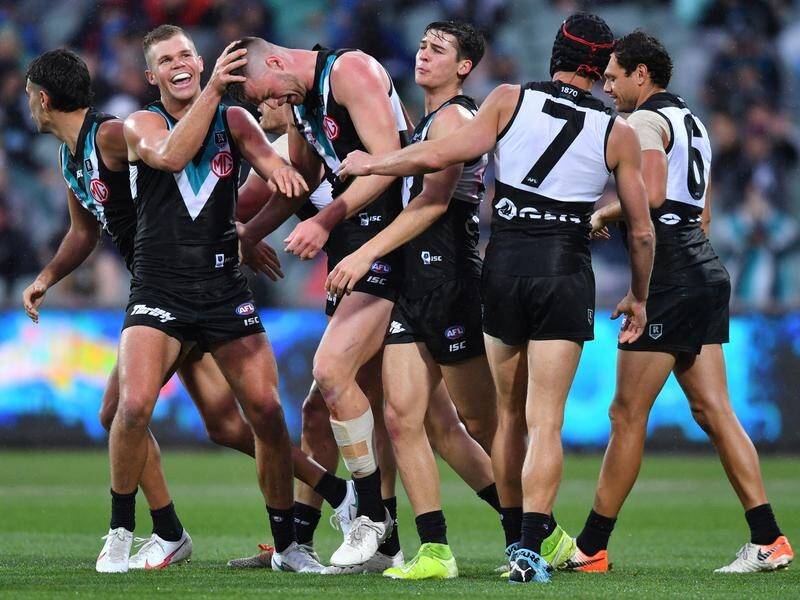 Port Adelaide are one game away from wrapping up the AFL minor premiership.