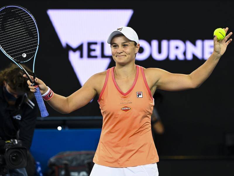 All eyes will be on Ash Barty when she takes on Montenegro's Danka Kovinic in the first round.