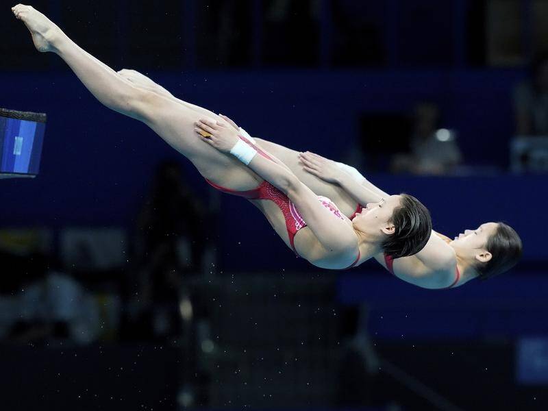 Yuxi Chen and Jiaqi Zhang have extended China's domination of the 10m platform synchro diving.