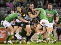 Canberra are adamant their NRL season is still alive despite a costly loss to Penrith. (Lukas Coch/AAP PHOTOS)