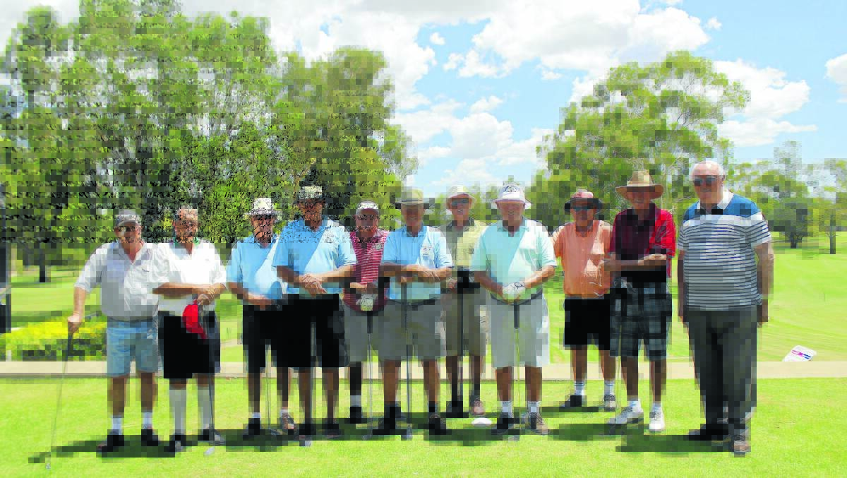 Sudden death play offs for Veterans golf