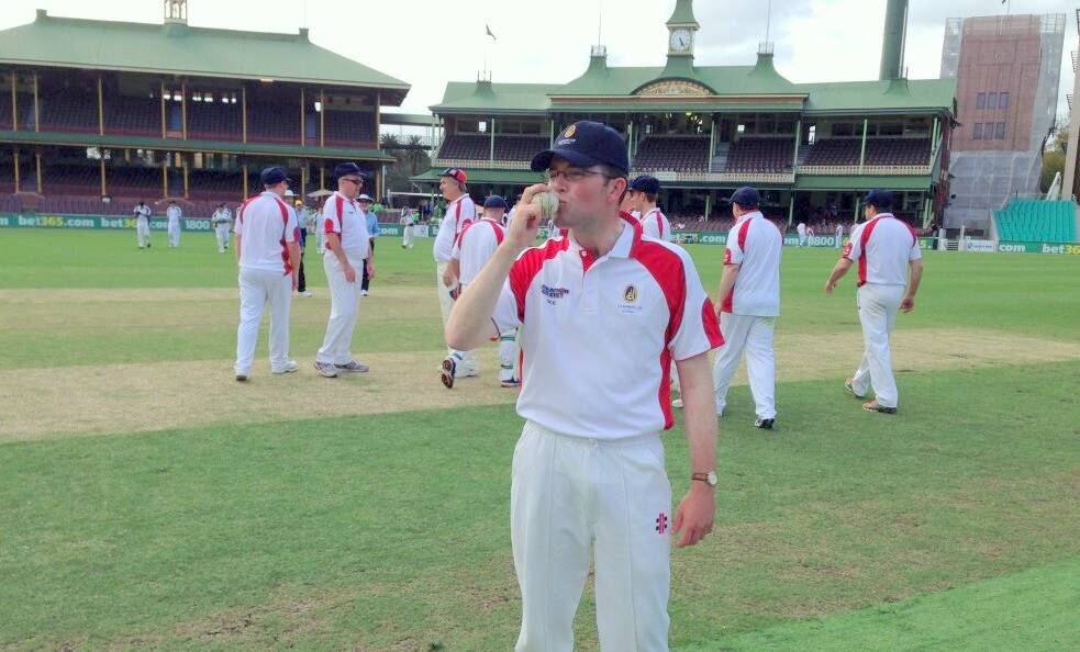 Adam Marshall was part of NSW Premier’s XI in a charity match.